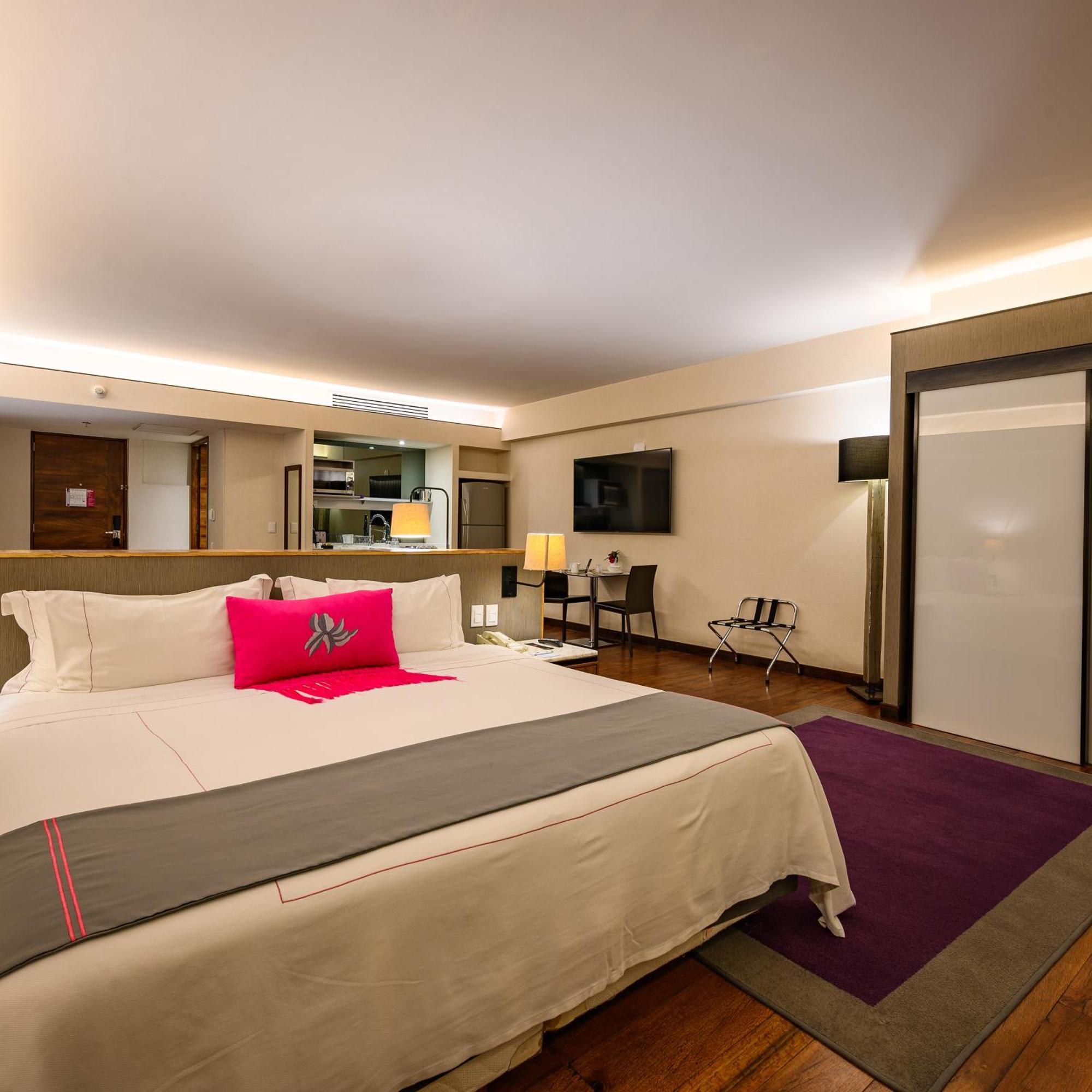 Las Suites Campos Eliseos Kota Meksiko Bagian luar foto